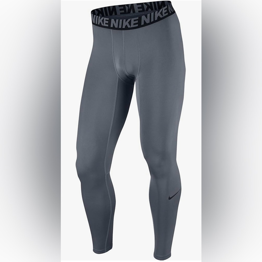 Nike Dri Fit Men’s‎ XL Gray Base Layer Compression Tights
